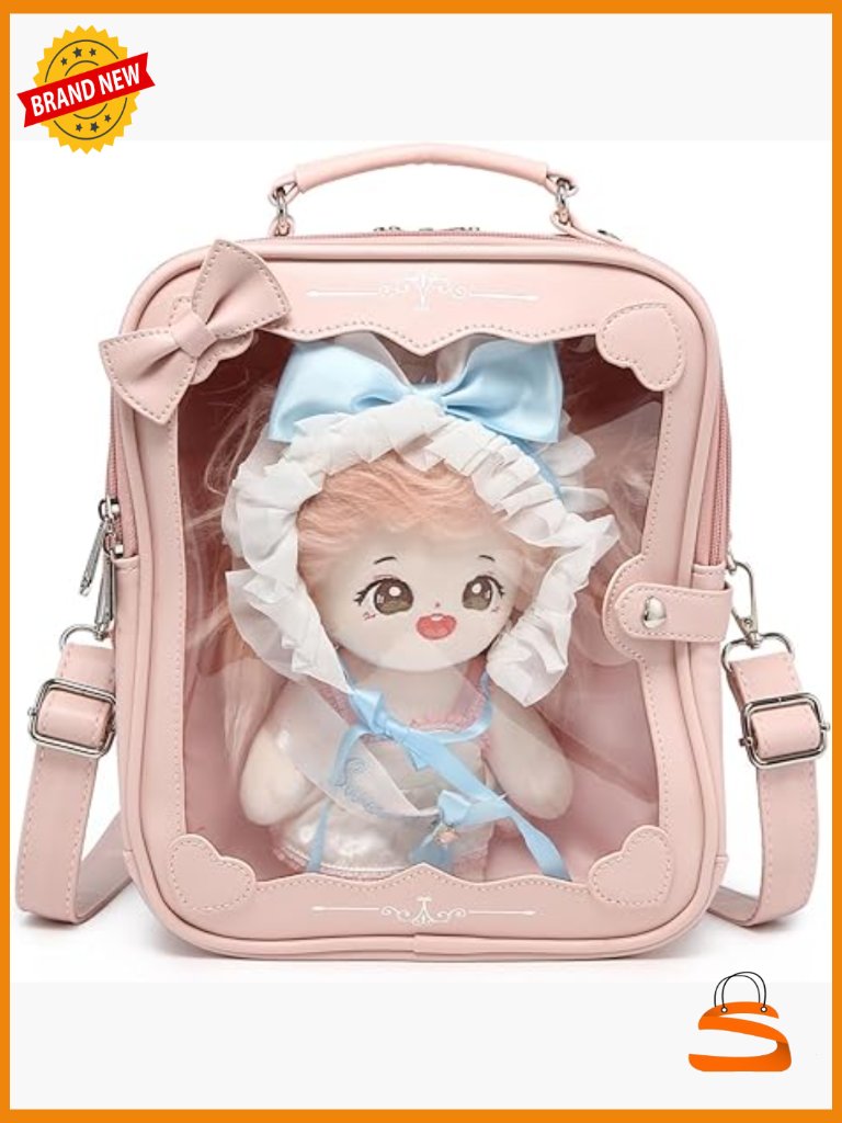 Ita Bag Backpack Crossbody Purse Kawaii Anime Pin Display For Kpop Fan